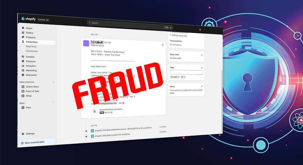 shopify-fraud-stopper shopify kombatix app