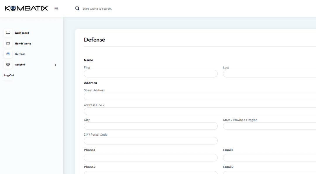 kombatix-web-app friendly fraud fighter application